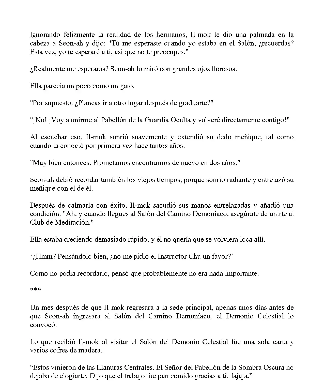 Obligado a ser Demonio Celestial capítulo 284, página 5