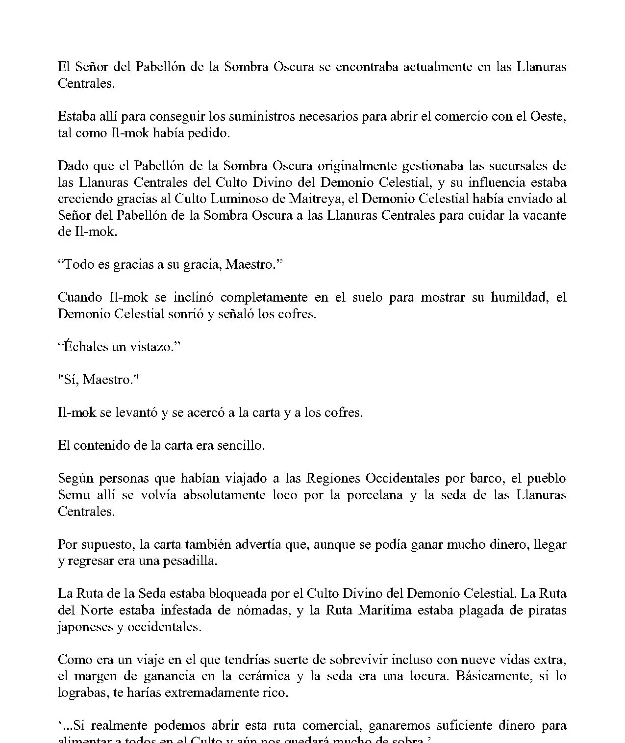 Obligado a ser Demonio Celestial capítulo 284, página 6