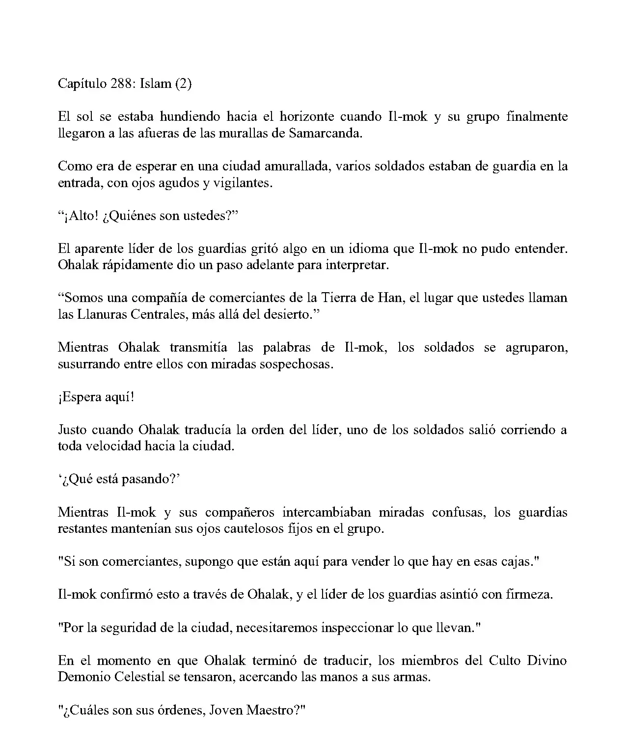 Obligado a ser Demonio Celestial capítulo 288, página 3