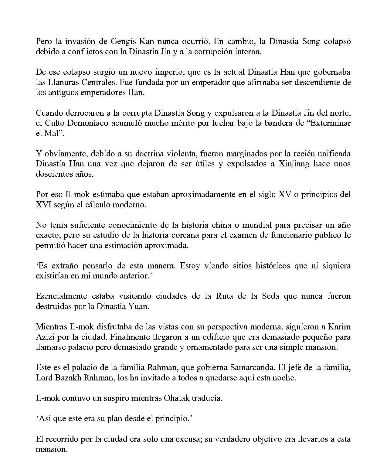 Obligado a ser Demonio Celestial capítulo 288, página 7