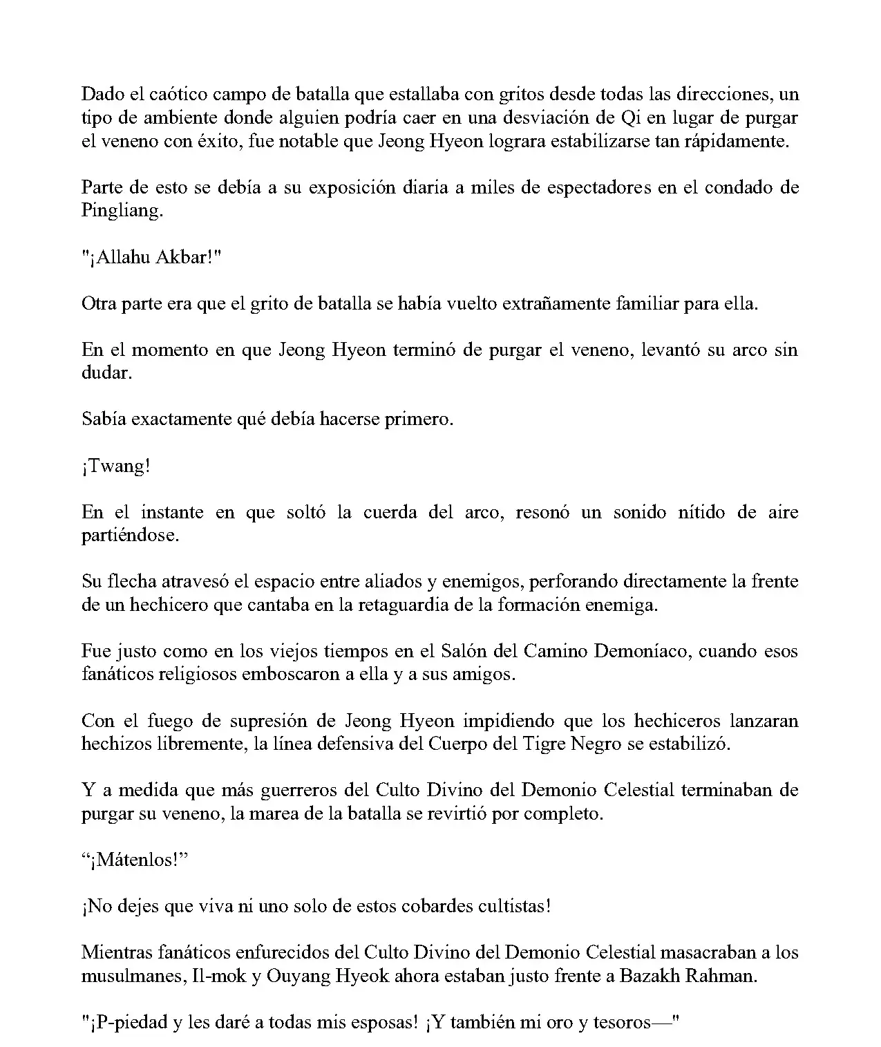 Obligado a ser Demonio Celestial capítulo 289, página 8