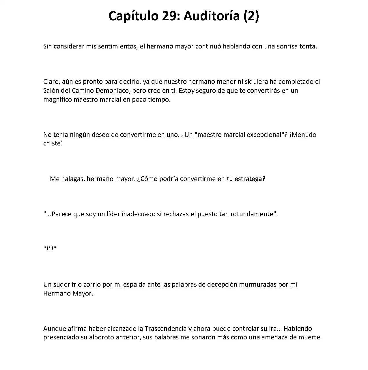 Obligado a ser Demonio Celestial capítulo 29, página 2