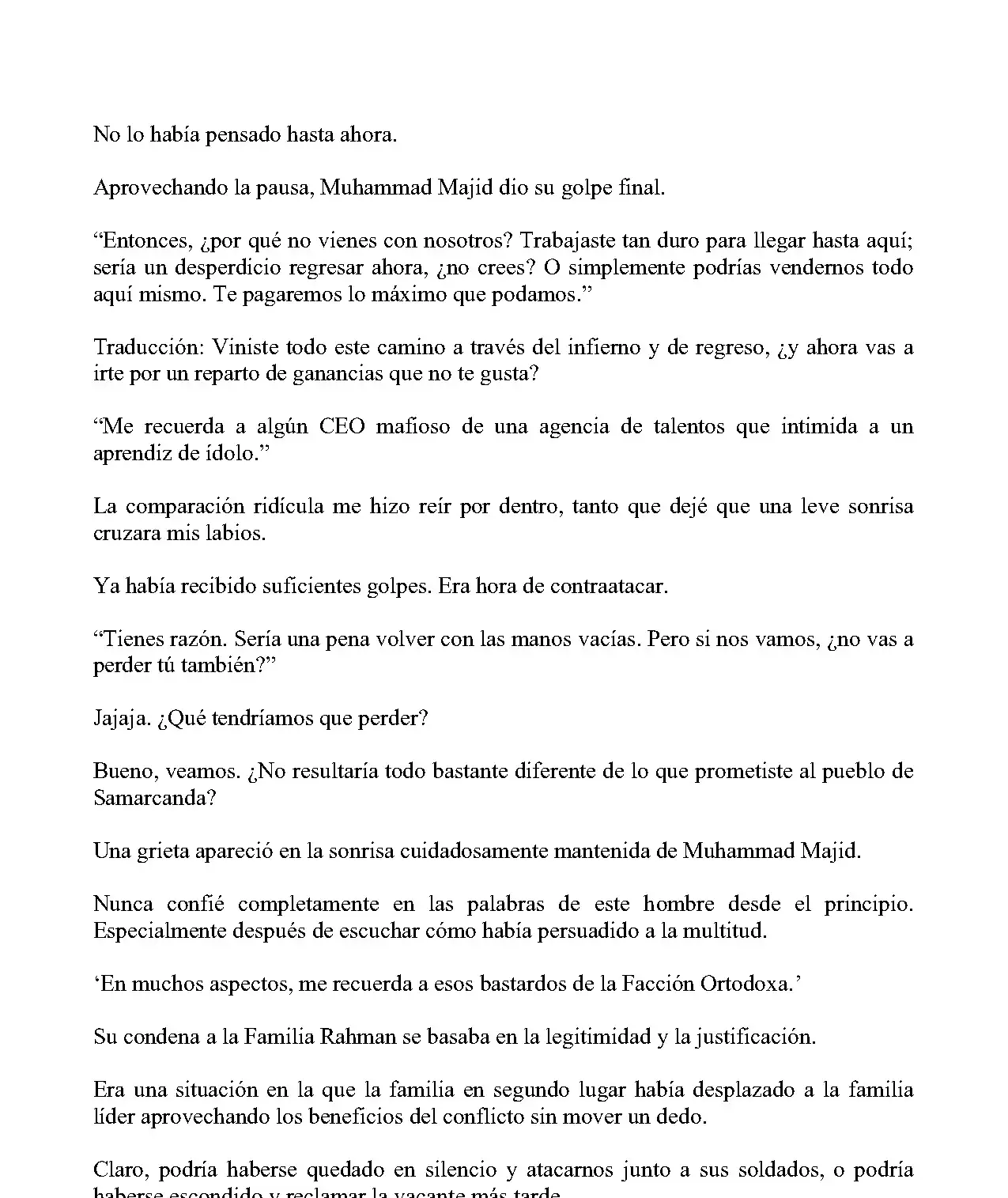 Obligado a ser Demonio Celestial capítulo 290, página 6