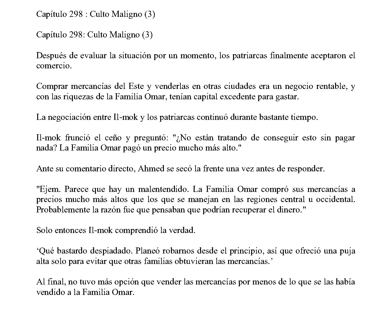 Obligado a ser Demonio Celestial capítulo 298, página 2