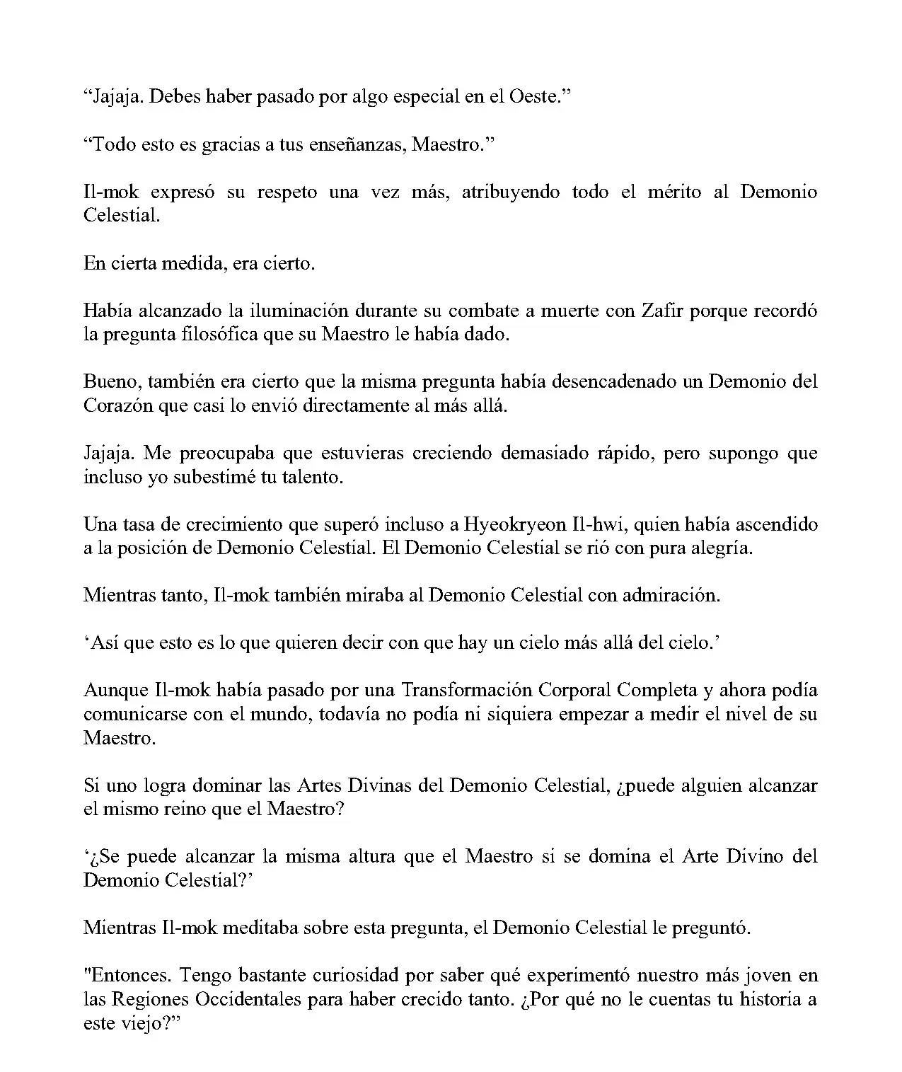 Obligado a ser Demonio Celestial capítulo 298, página 10