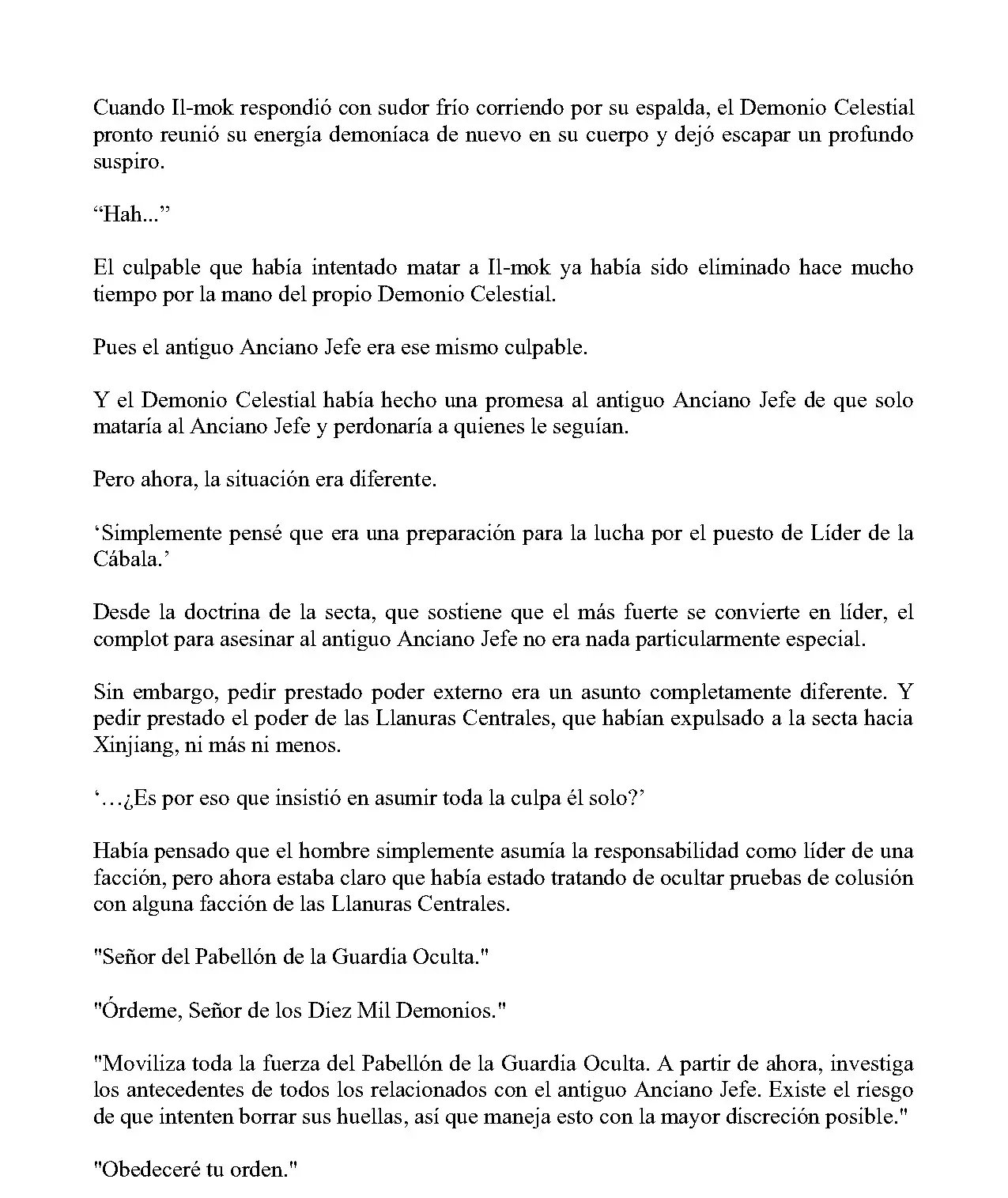 Obligado a ser Demonio Celestial capítulo 299, página 3