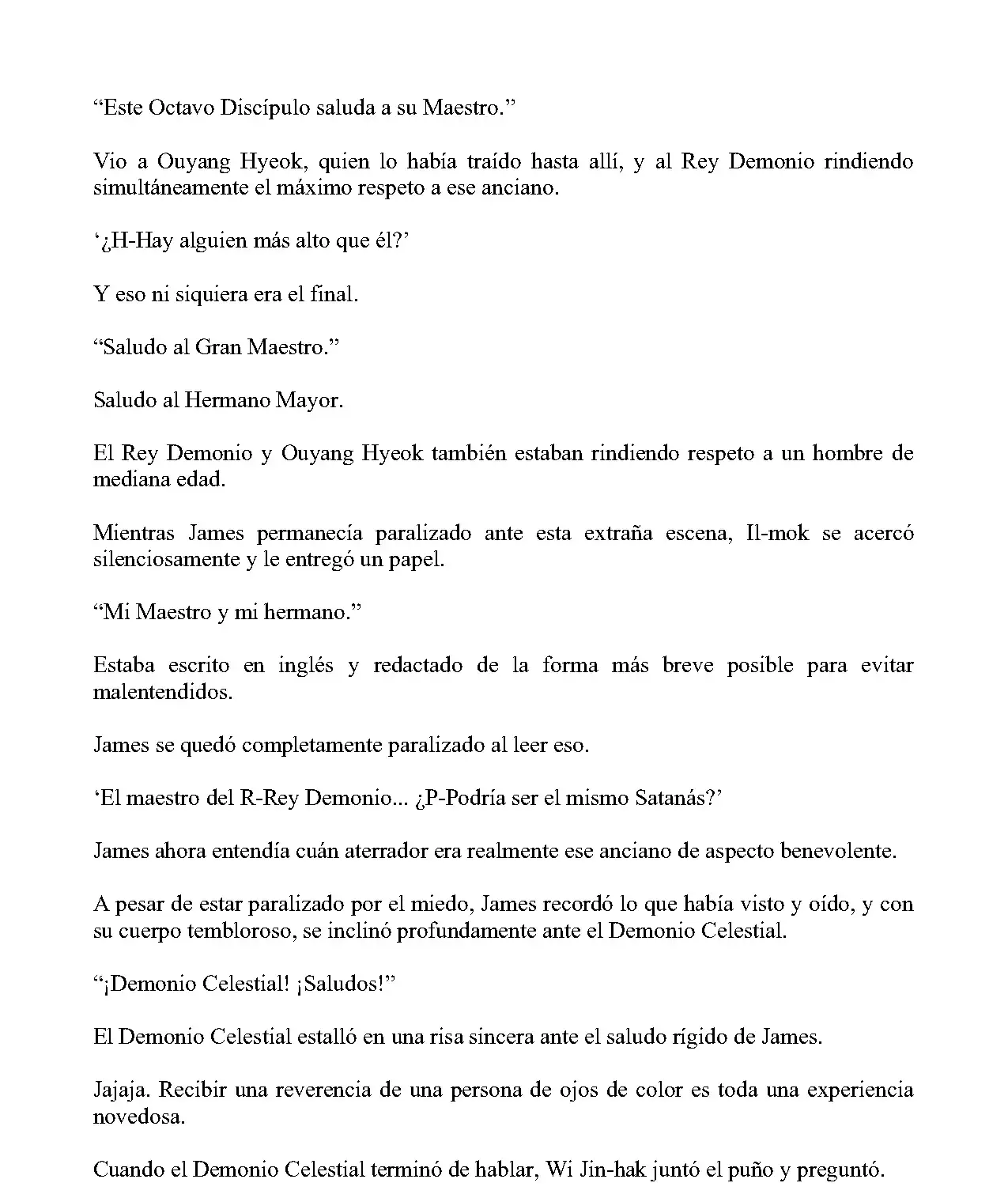 Obligado a ser Demonio Celestial capítulo 299, página 8