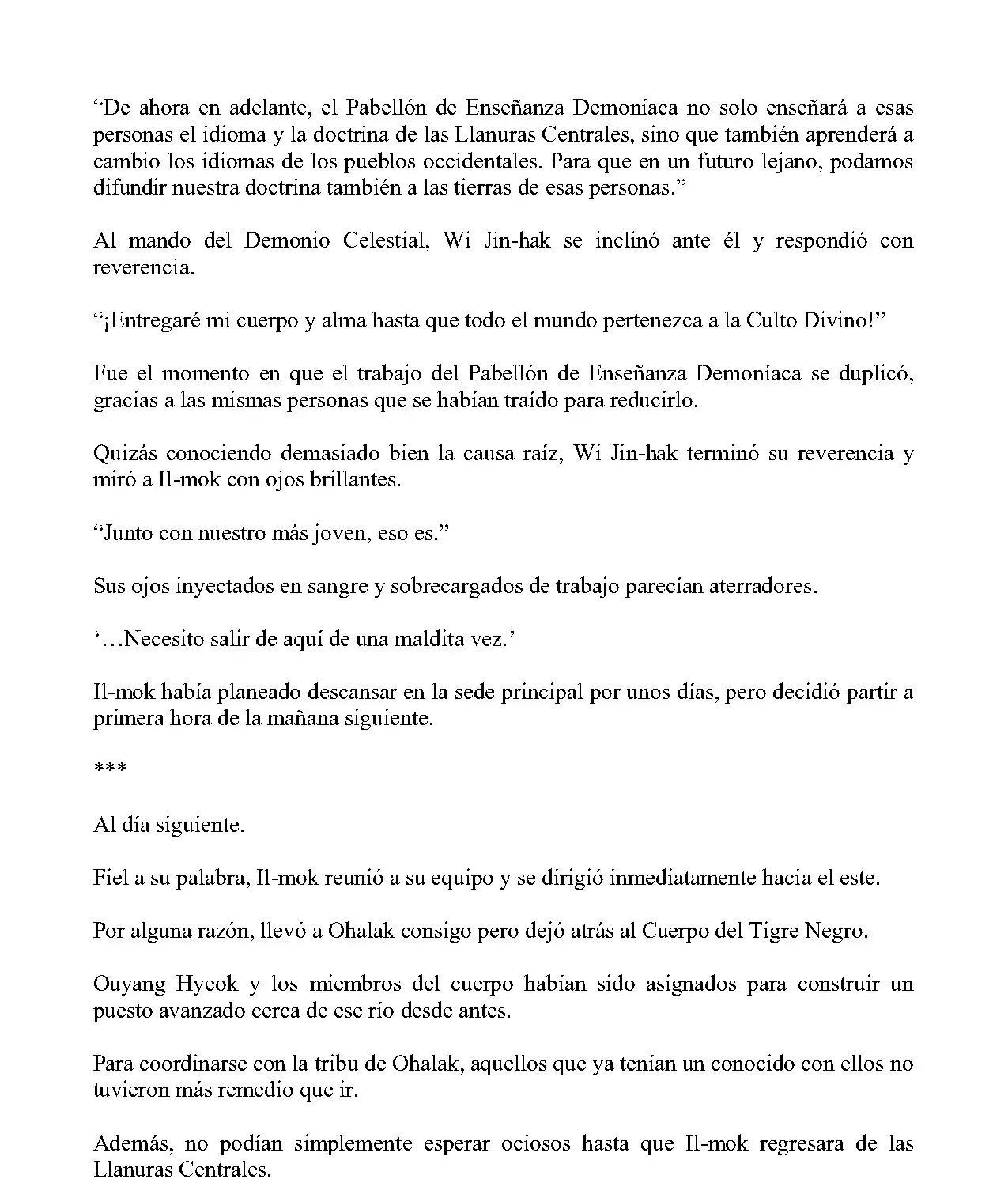 Obligado a ser Demonio Celestial capítulo 300, página 4