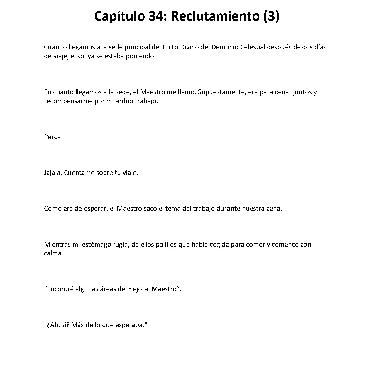 Obligado a ser Demonio Celestial capítulo 34, página 2