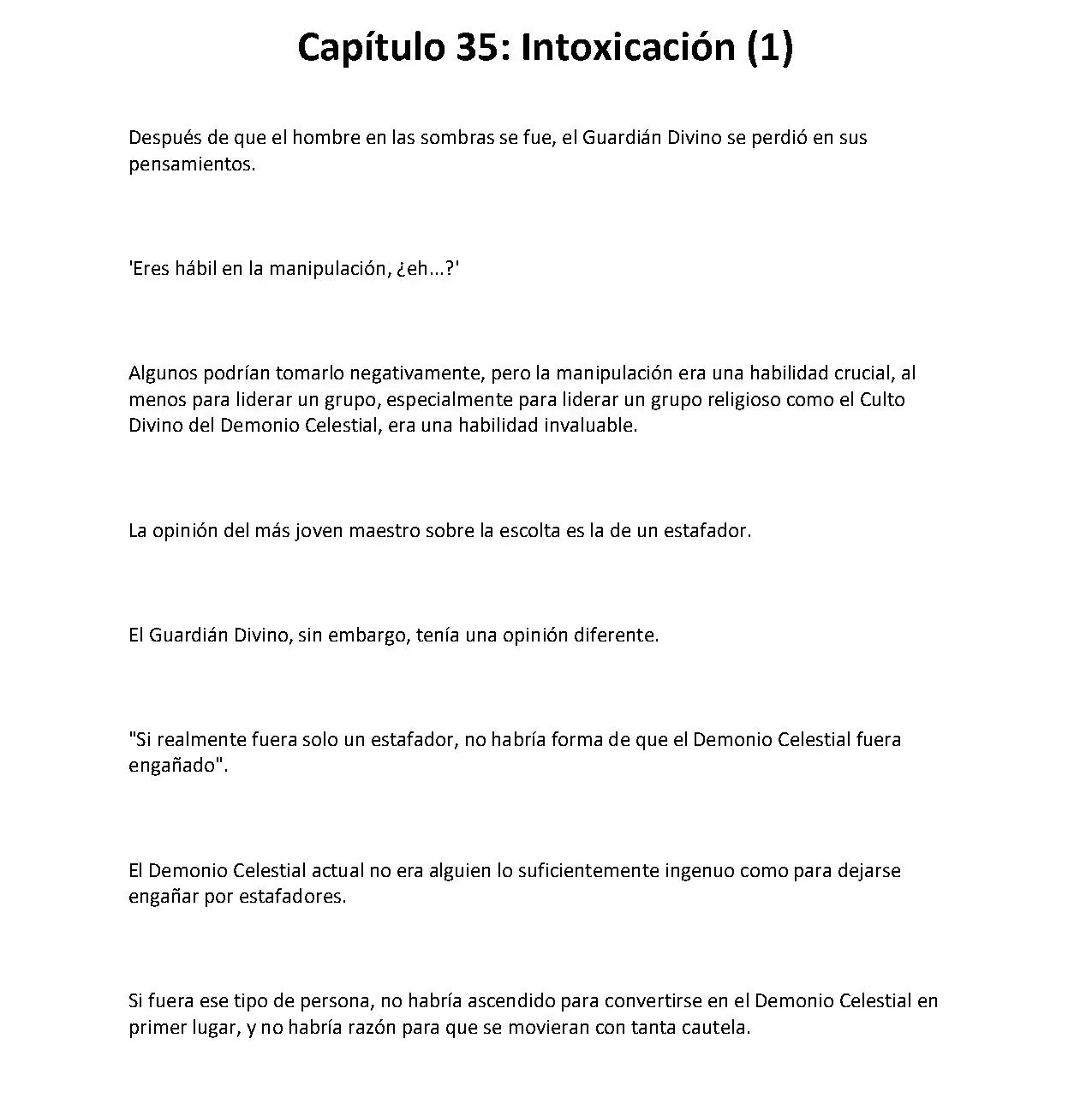 Obligado a ser Demonio Celestial capítulo 35, página 2