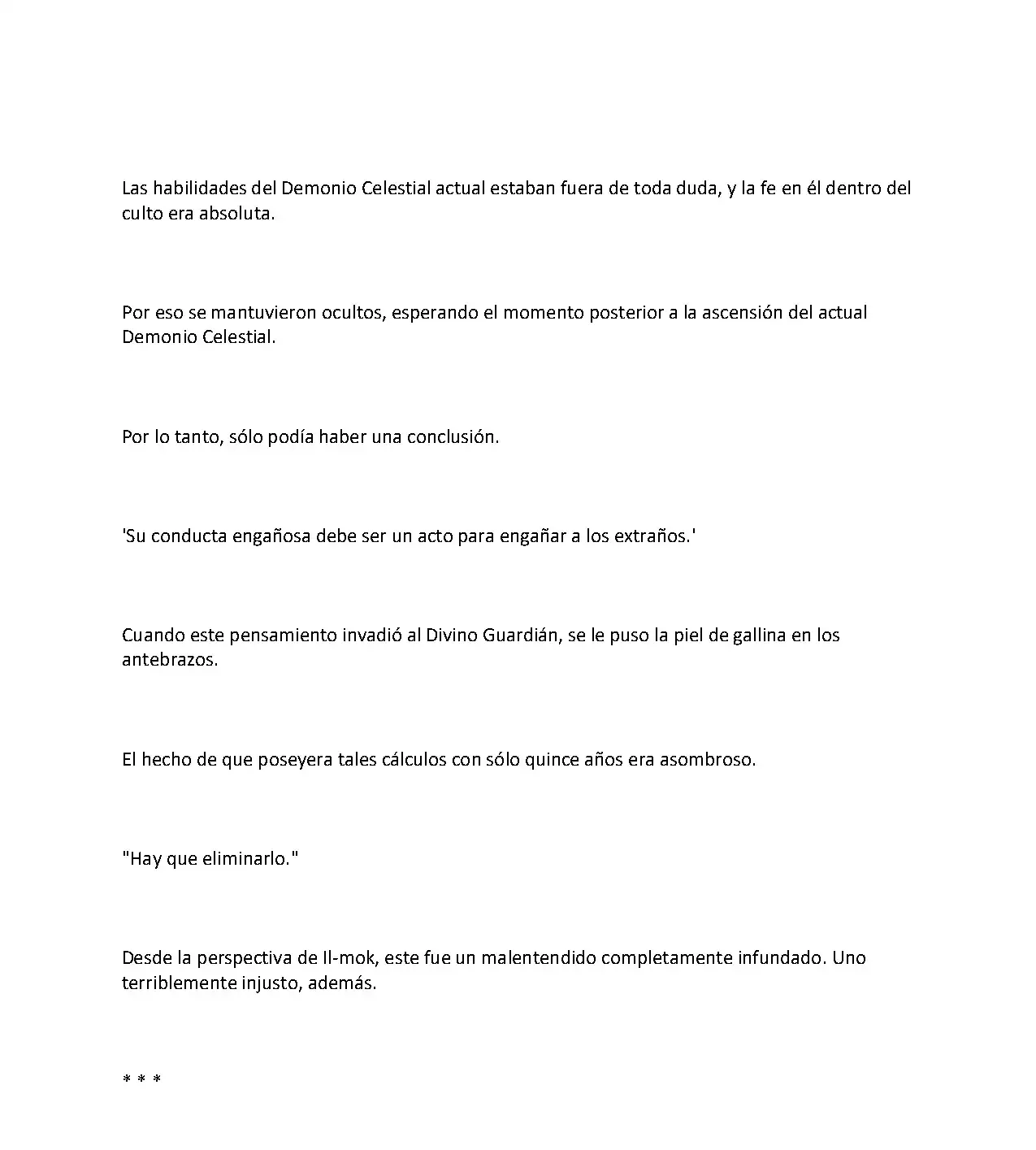 Obligado a ser Demonio Celestial capítulo 35, página 3