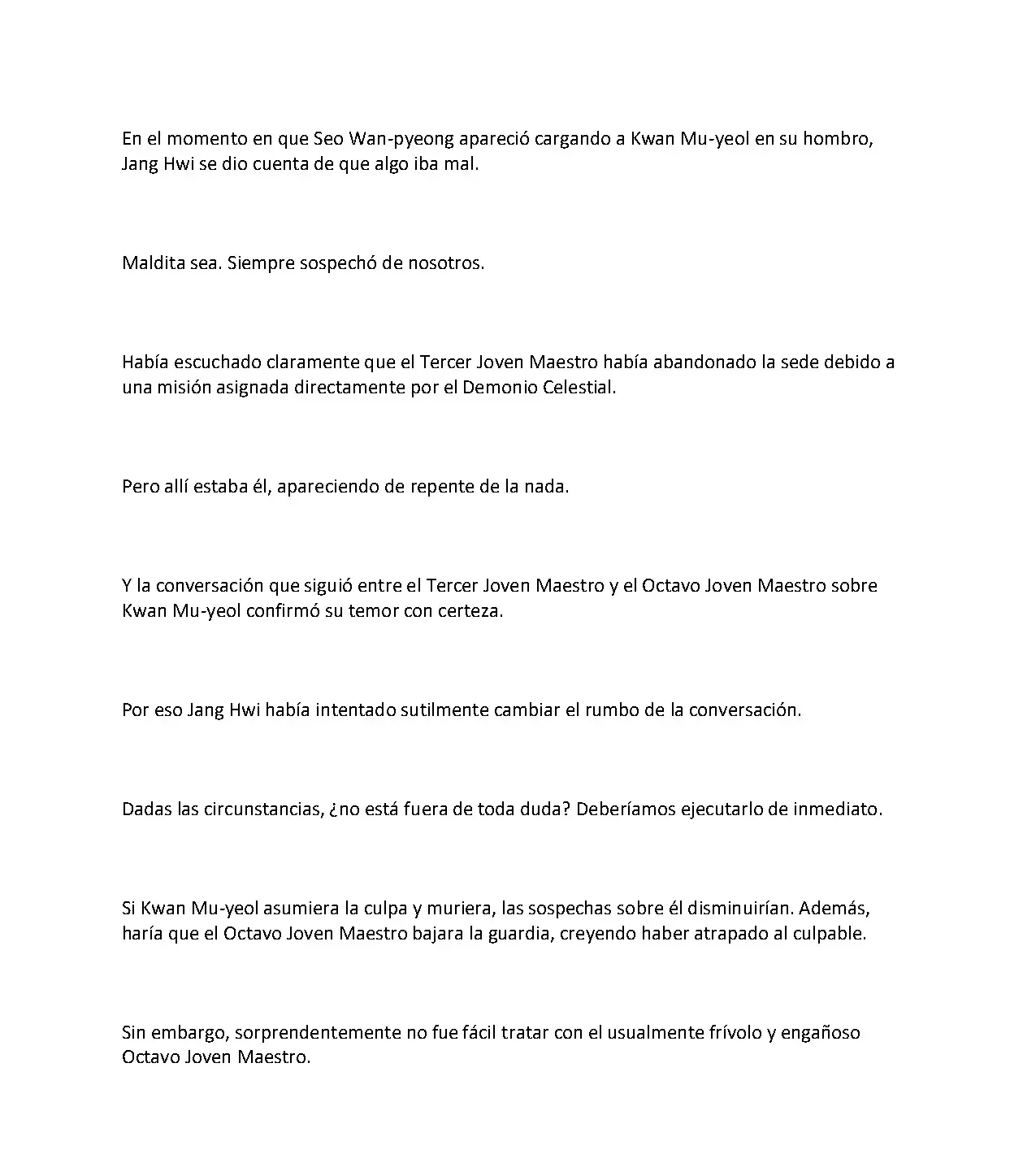 Obligado a ser Demonio Celestial capítulo 45, página 6