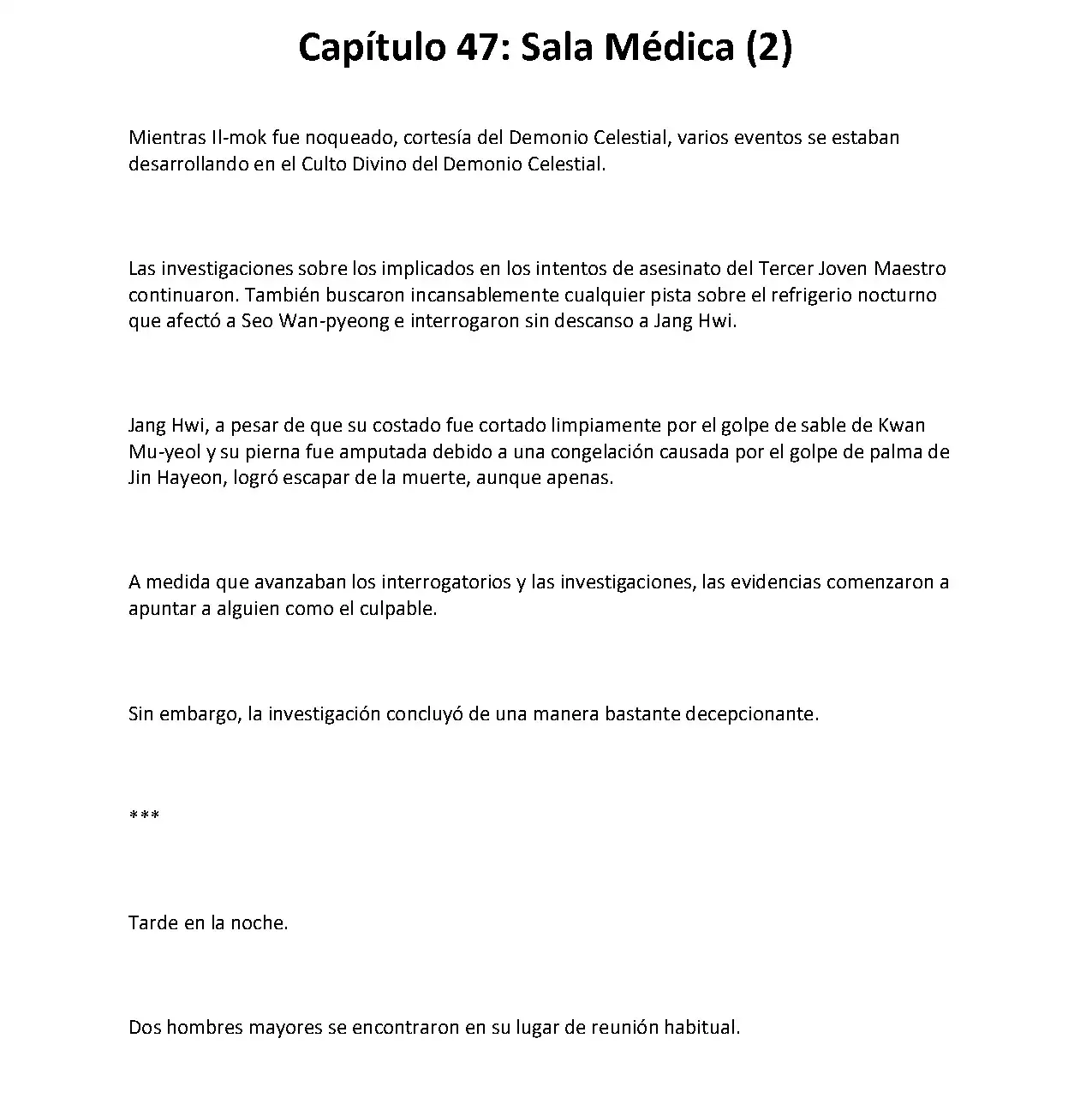 Obligado a ser Demonio Celestial capítulo 47, página 2