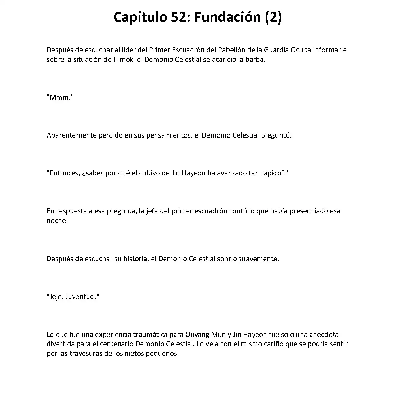 Obligado a ser Demonio Celestial capítulo 52, página 2