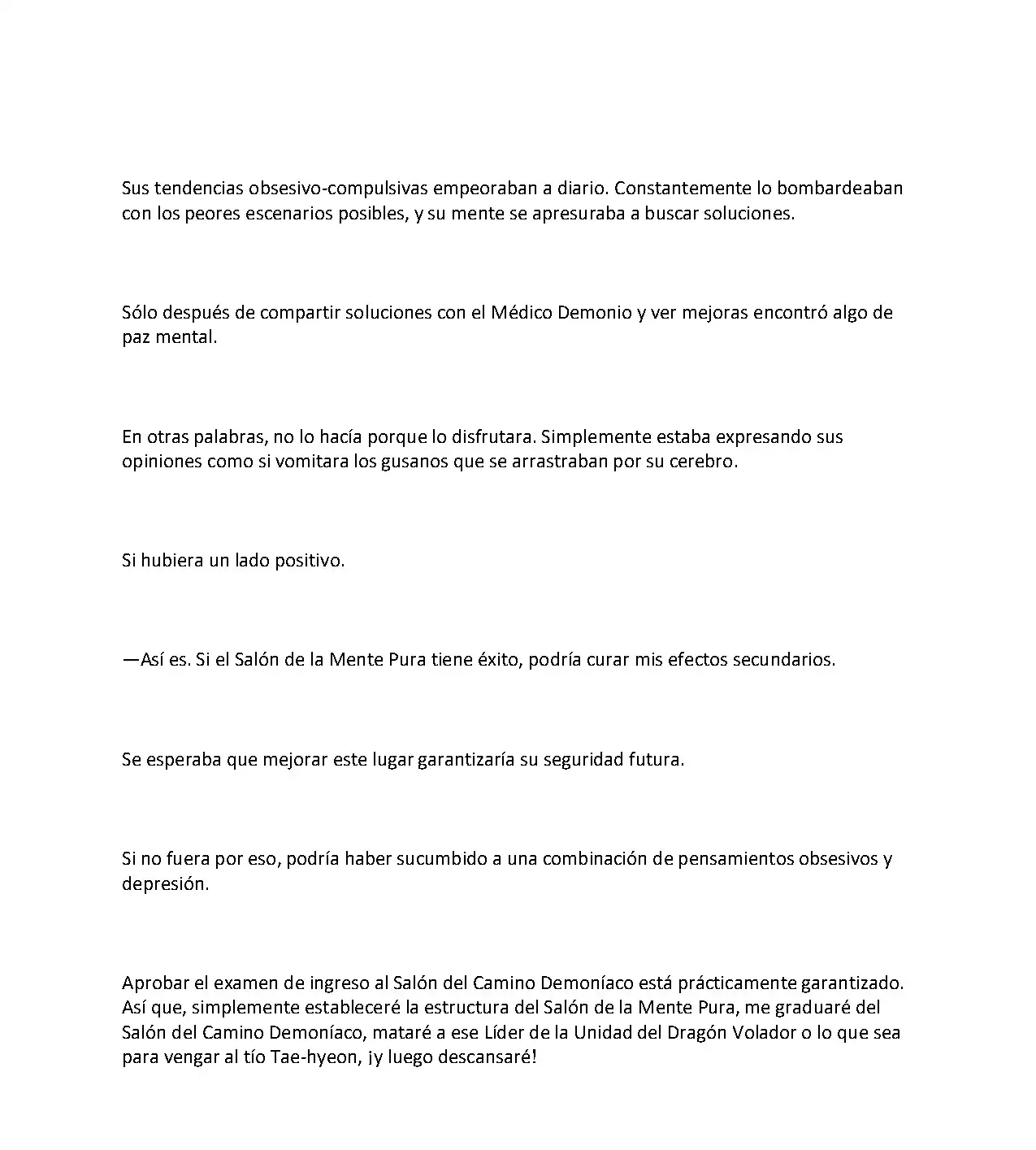 Obligado a ser Demonio Celestial capítulo 54, página 8
