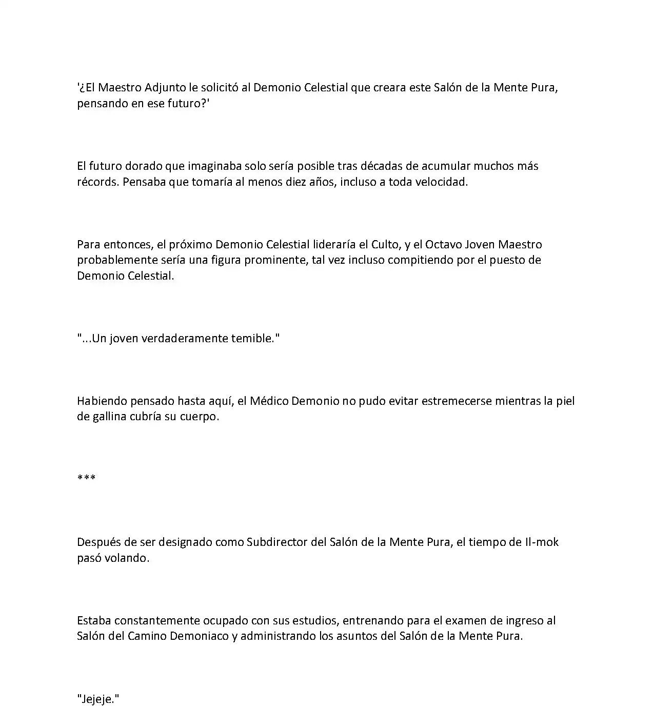 Obligado a ser Demonio Celestial capítulo 54, página 11