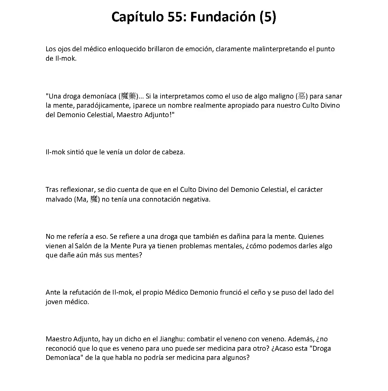 Obligado a ser Demonio Celestial capítulo 55, página 2