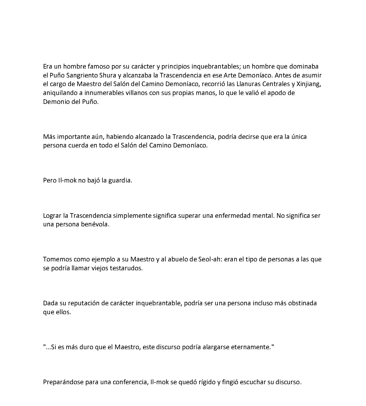 Obligado a ser Demonio Celestial capítulo 58, página 10