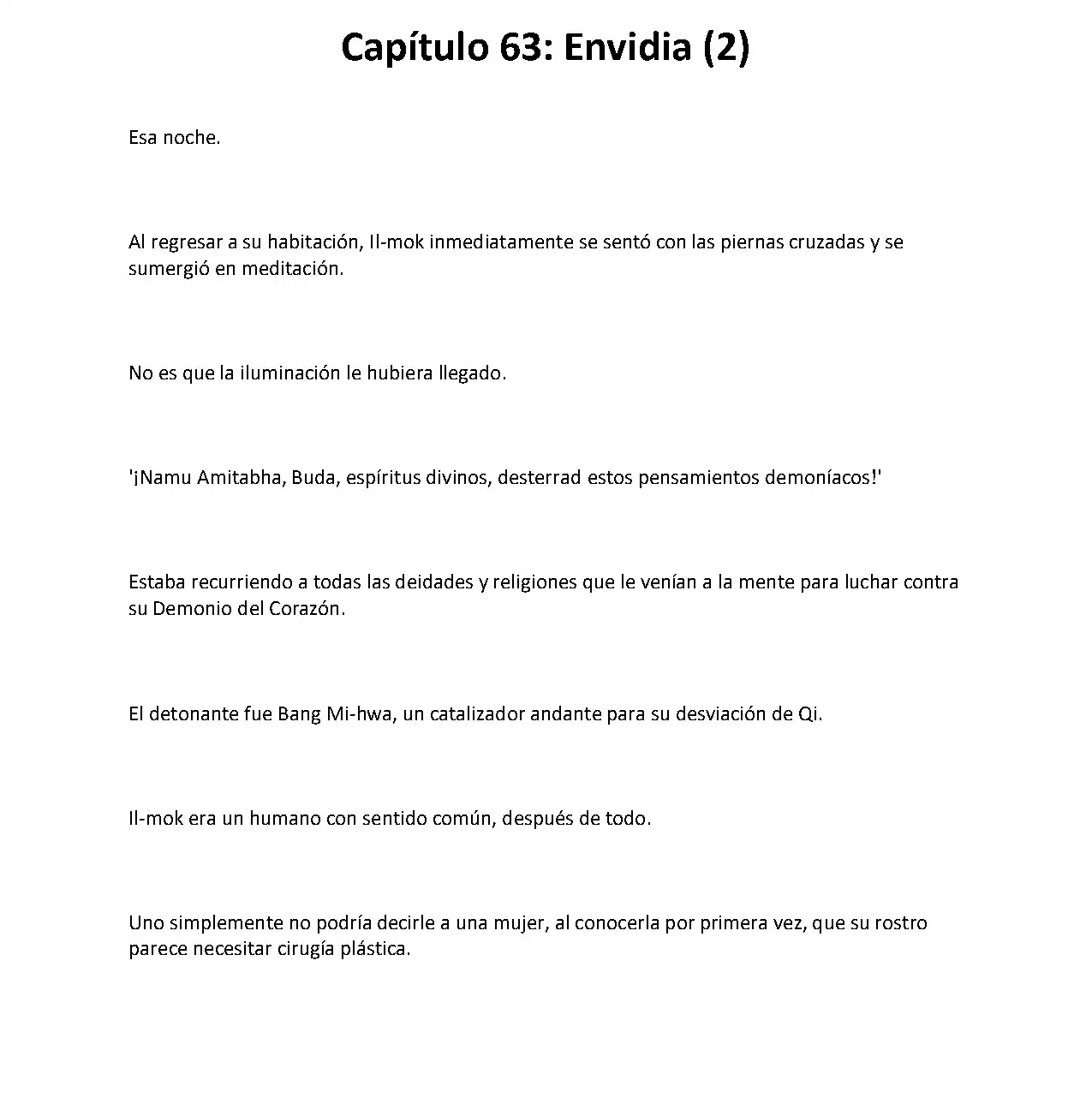 Obligado a ser Demonio Celestial capítulo 63, página 2