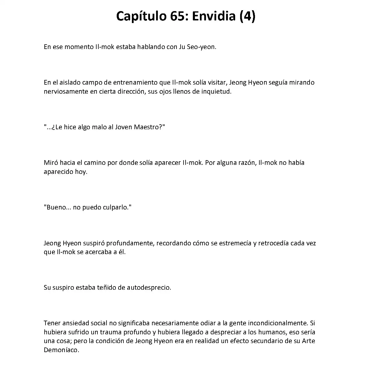 Obligado a ser Demonio Celestial capítulo 65, página 2
