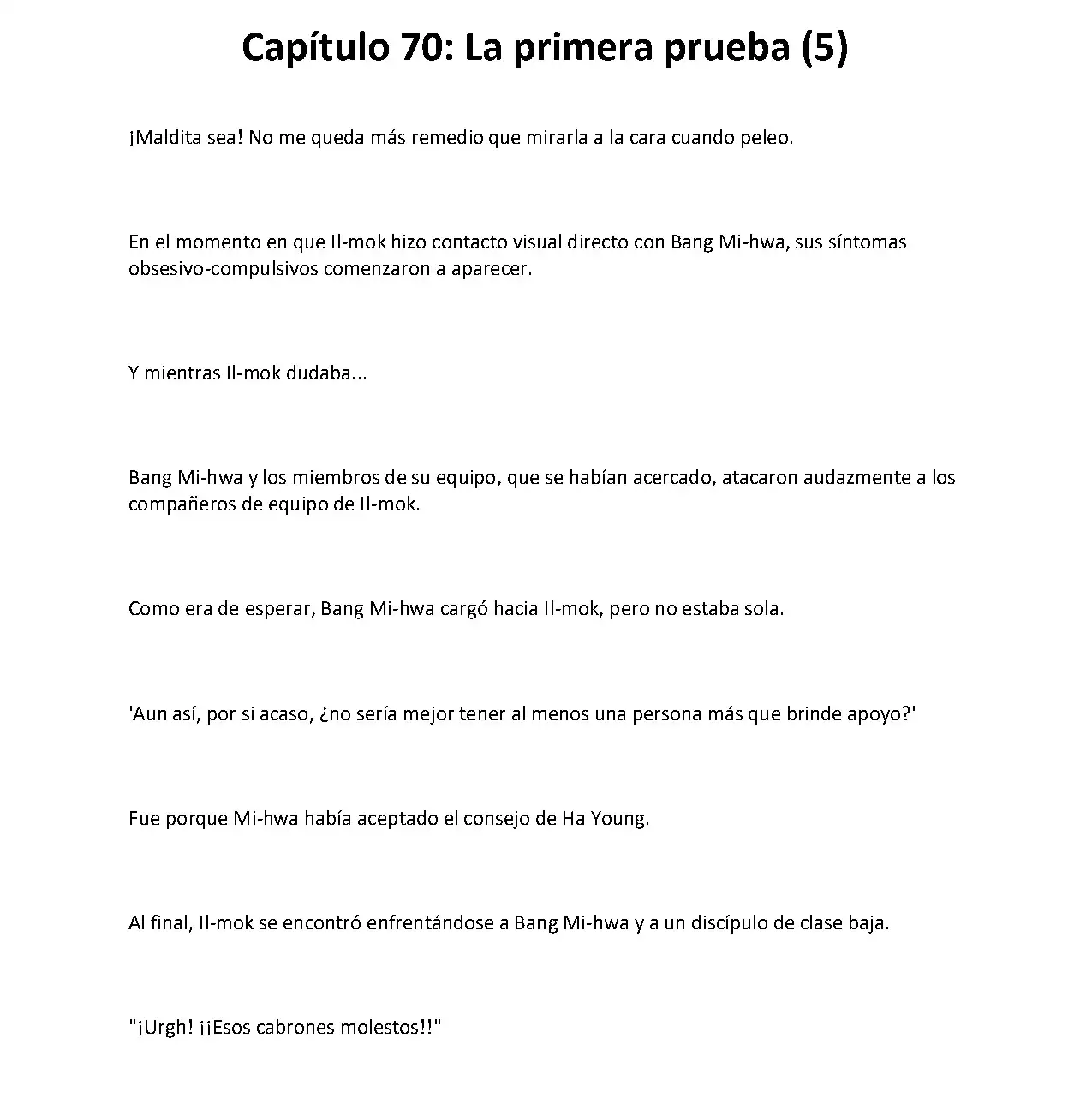 Obligado a ser Demonio Celestial capítulo 70, página 2