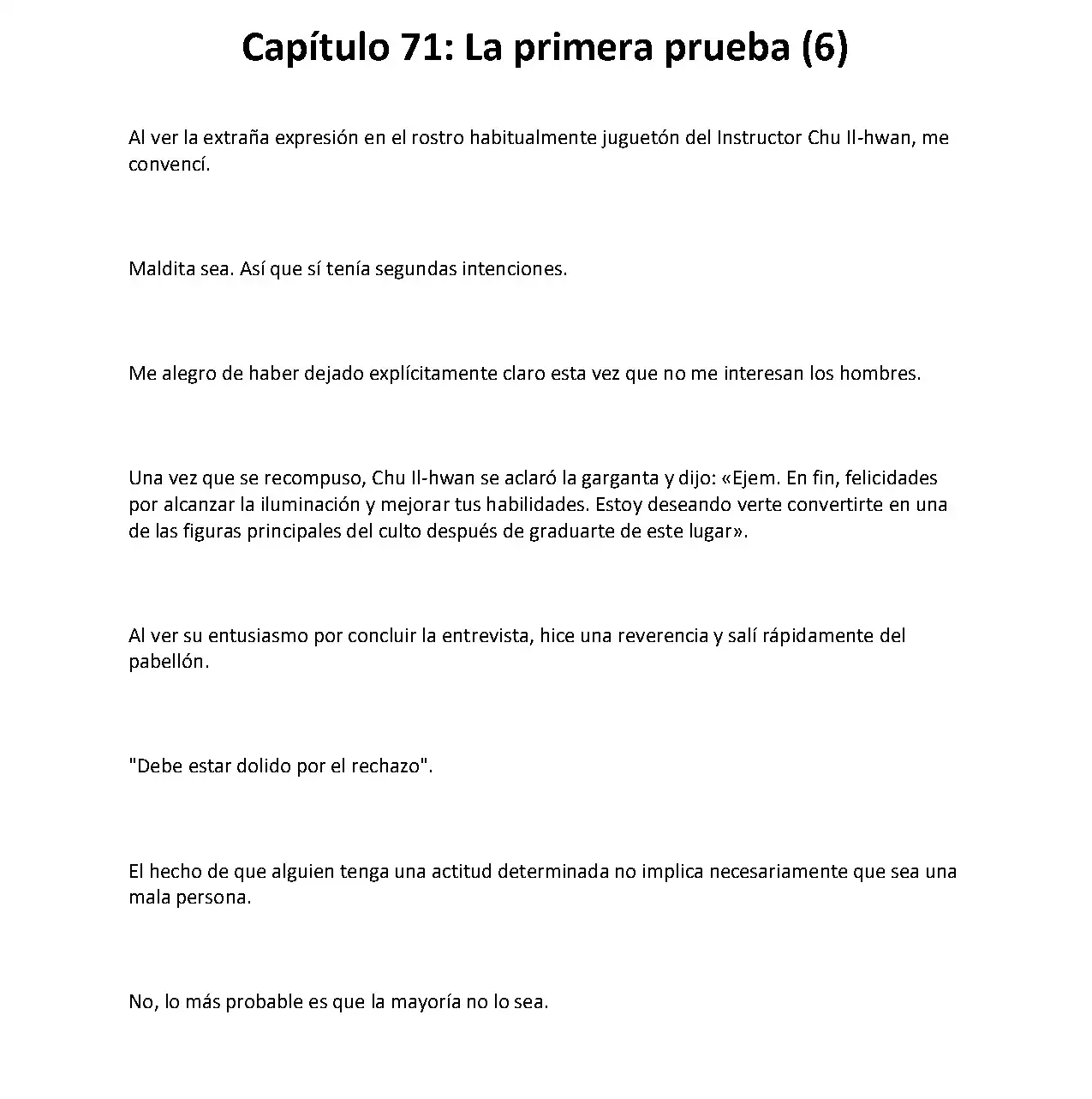 Obligado a ser Demonio Celestial capítulo 71, página 2