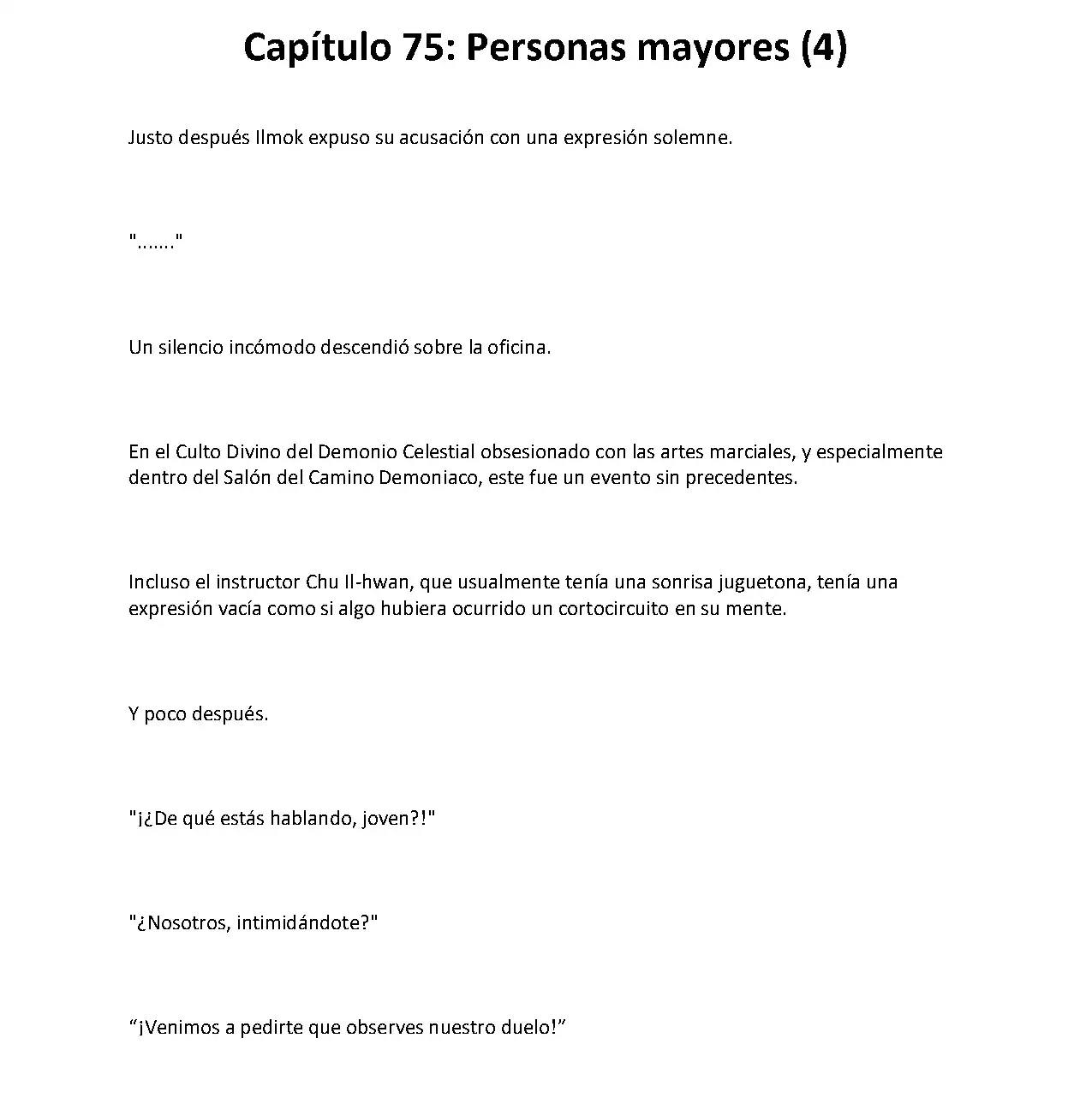 Obligado a ser Demonio Celestial capítulo 75, página 2