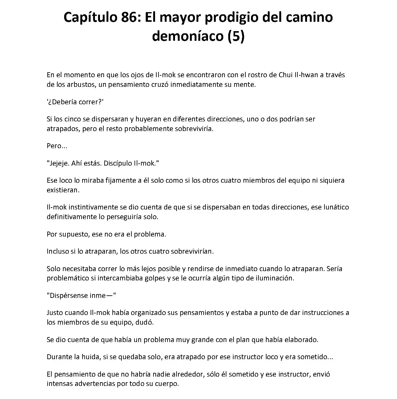 Obligado a ser Demonio Celestial capítulo 86, página 2