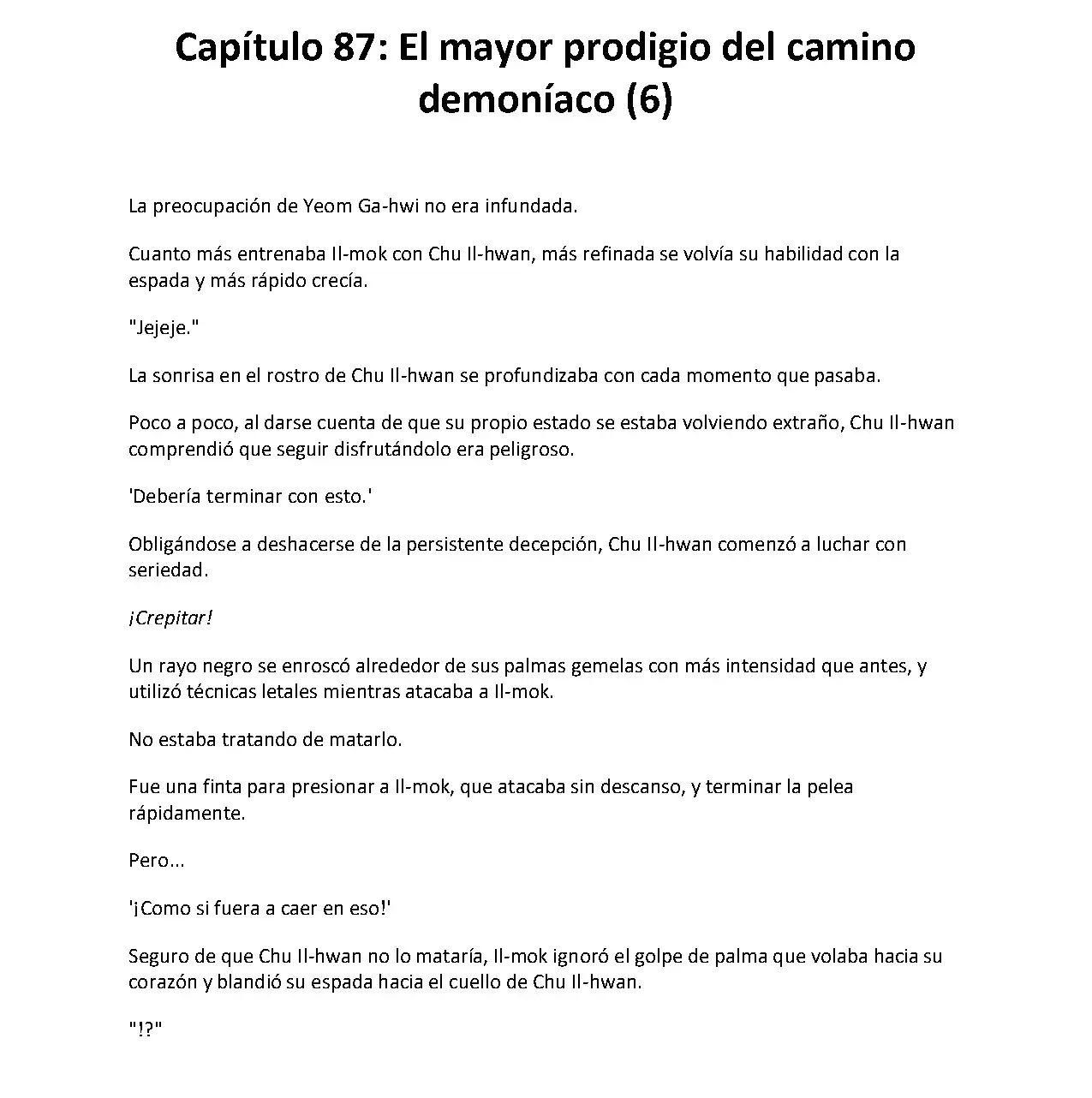 Obligado a ser Demonio Celestial capítulo 87, página 2