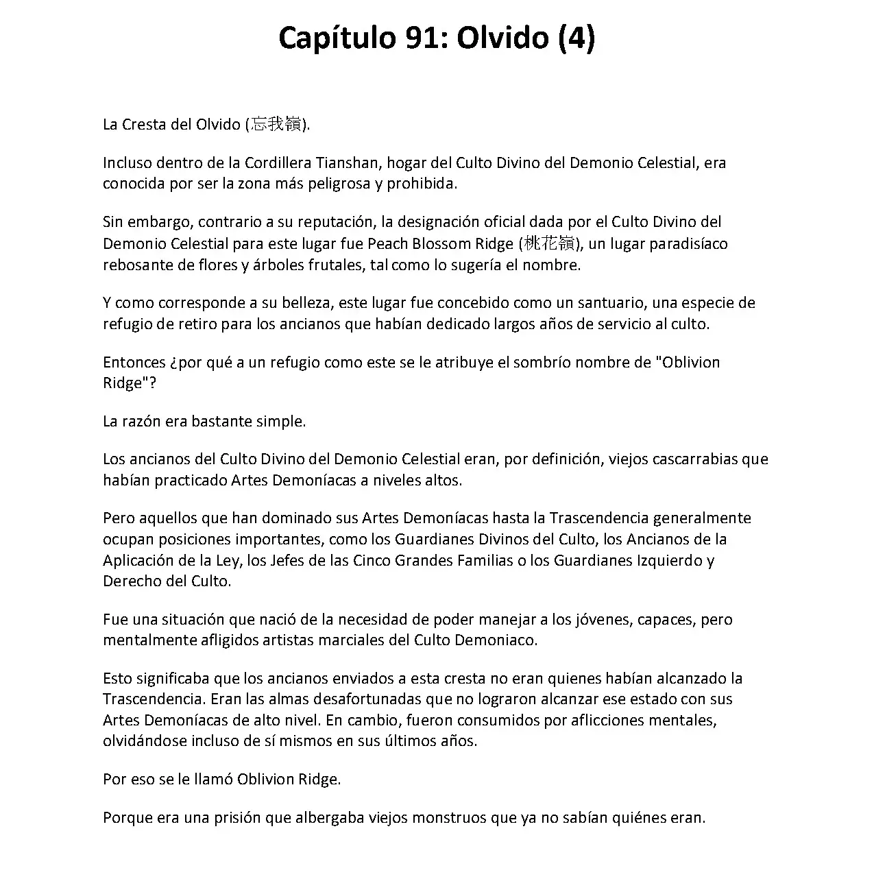 Obligado a ser Demonio Celestial capítulo 91, página 2