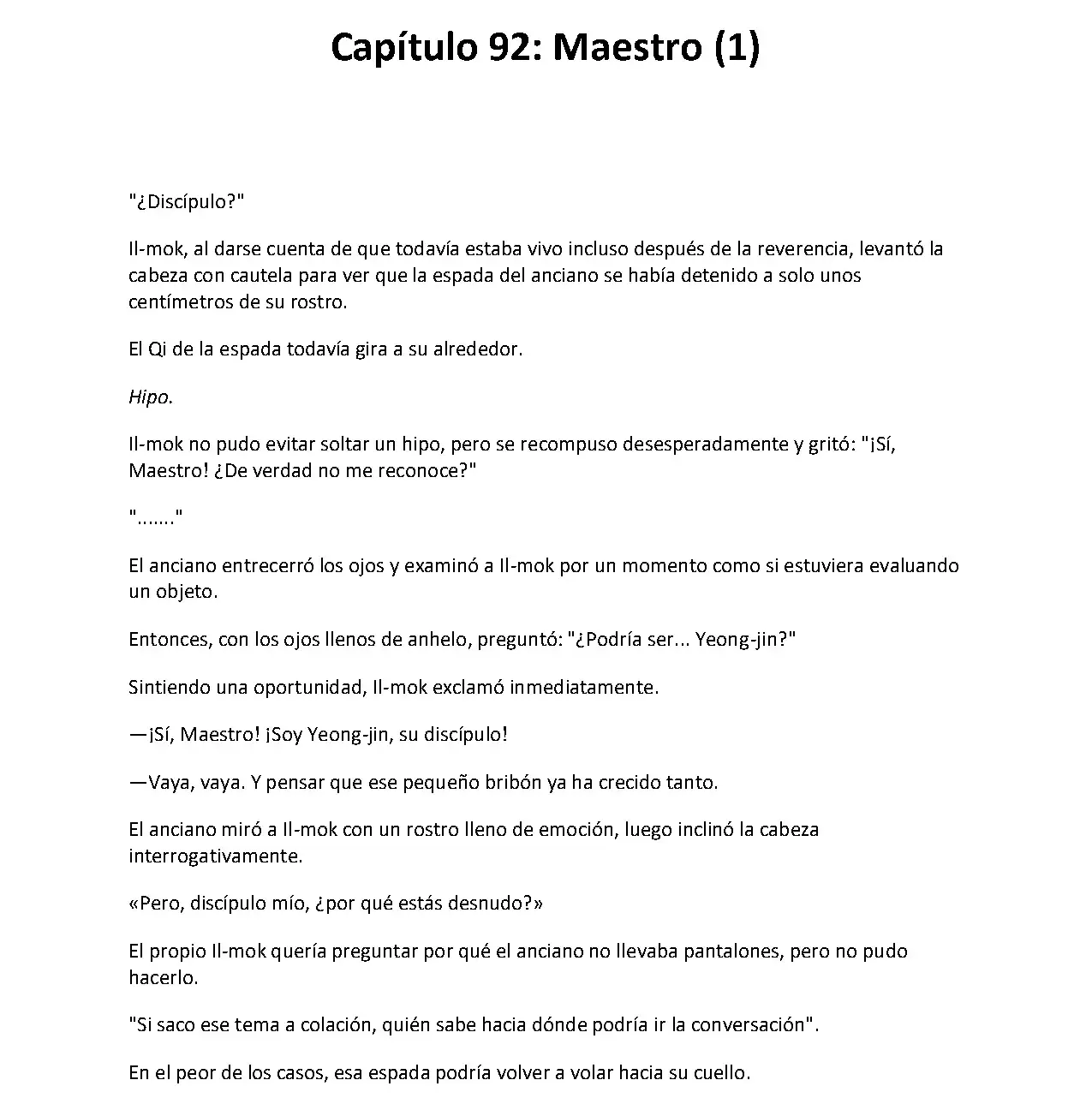 Obligado a ser Demonio Celestial capítulo 92, página 2