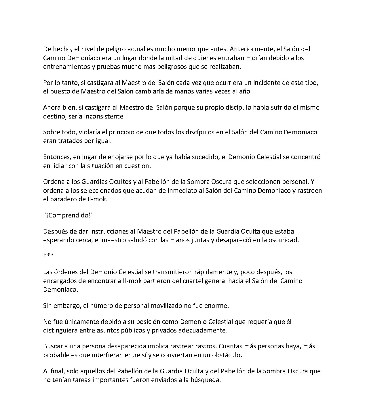 Obligado a ser Demonio Celestial capítulo 93, página 3