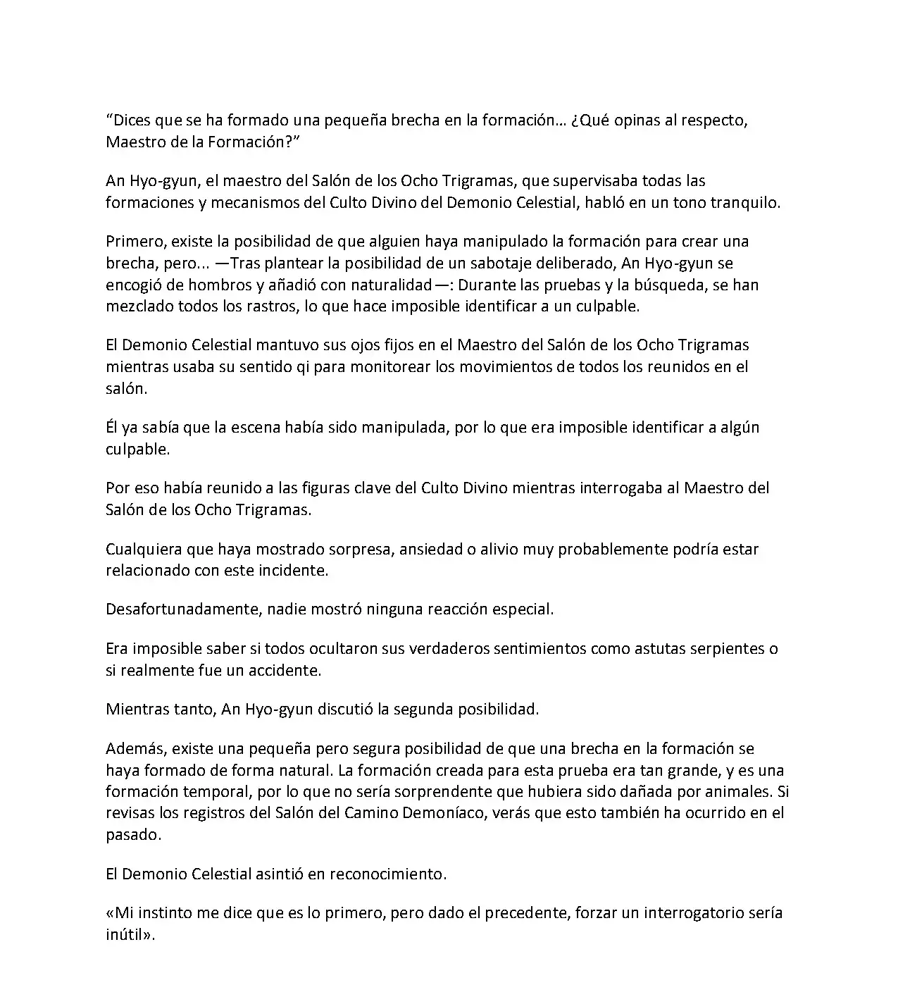 Obligado a ser Demonio Celestial capítulo 93, página 6