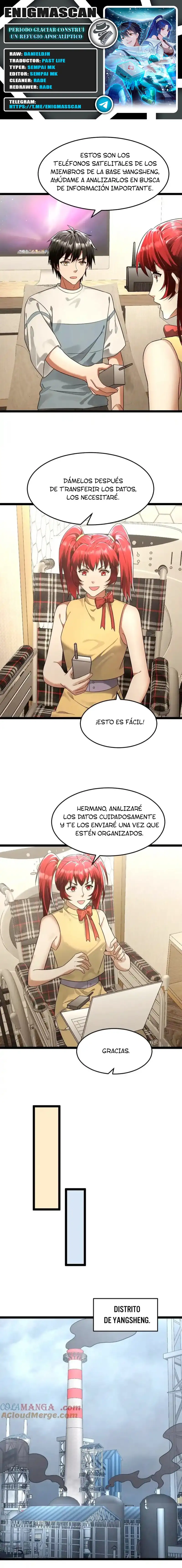 Periodo Glaciar: Construí un Refugio Apocalíptico capítulo 281, página 1