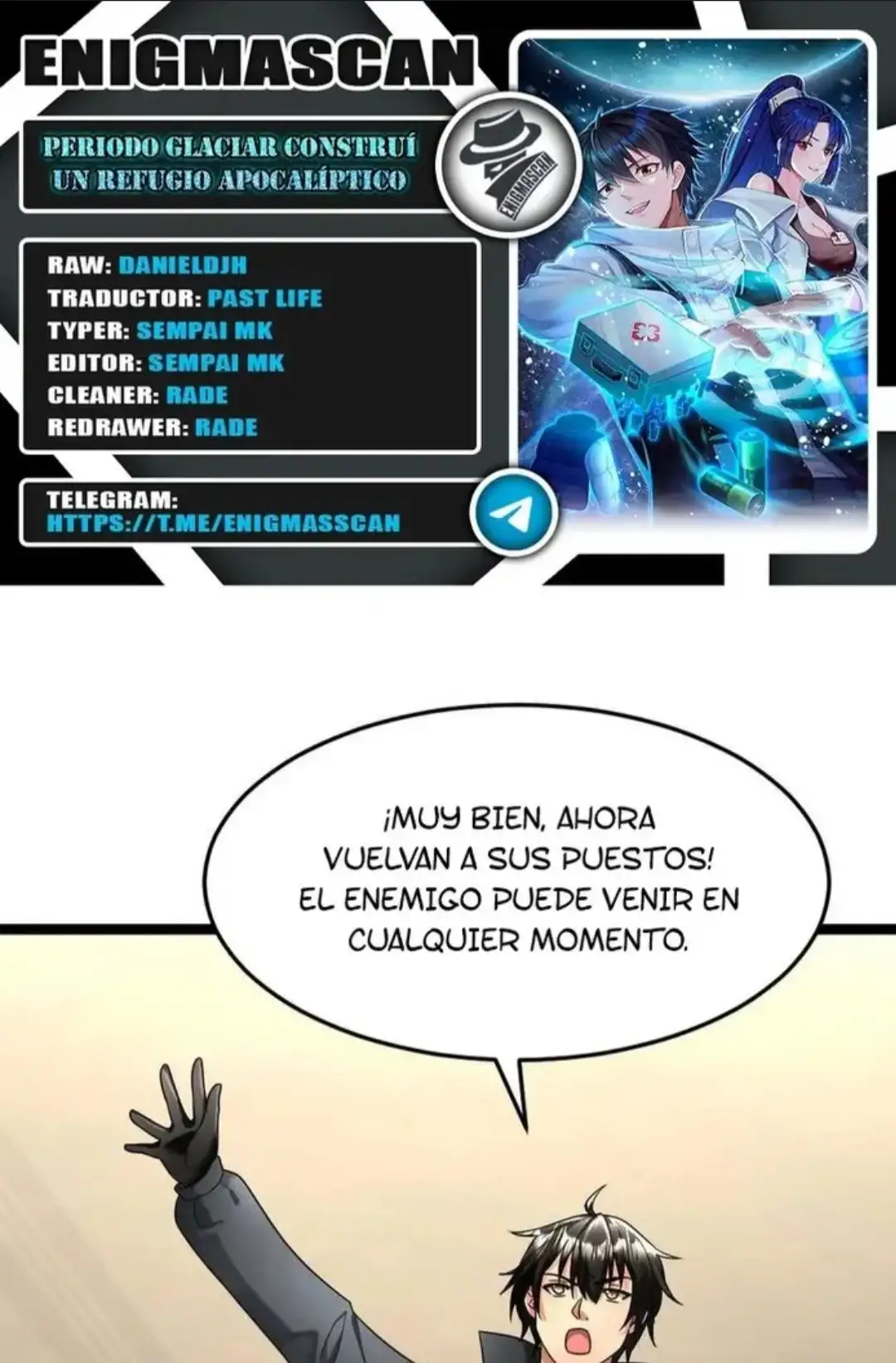 Periodo Glaciar: Construí un Refugio Apocalíptico capítulo 321, página 1