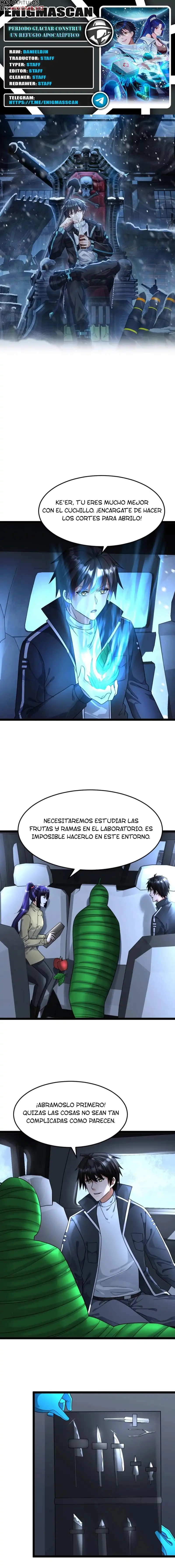 Periodo Glaciar: Construí un Refugio Apocalíptico capítulo 404, página 1