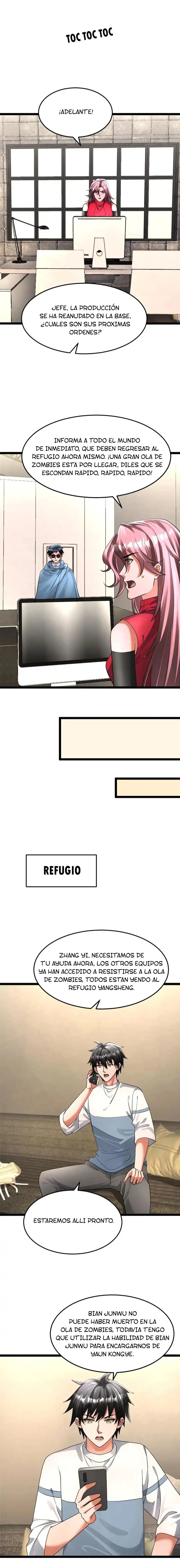 Periodo Glaciar: Construí un Refugio Apocalíptico capítulo 434, página 2