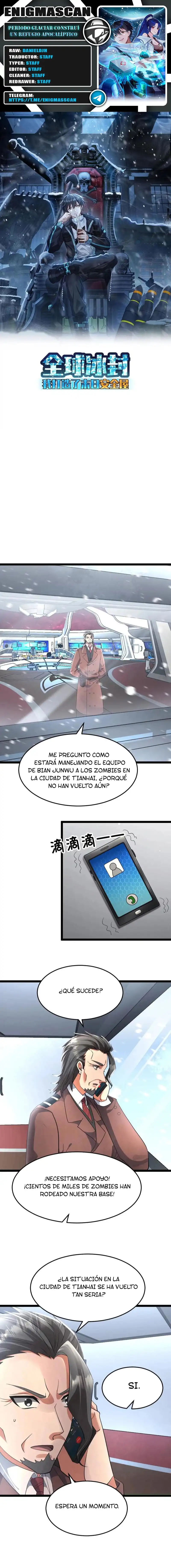 Periodo Glaciar: Construí un Refugio Apocalíptico capítulo 437, página 1
