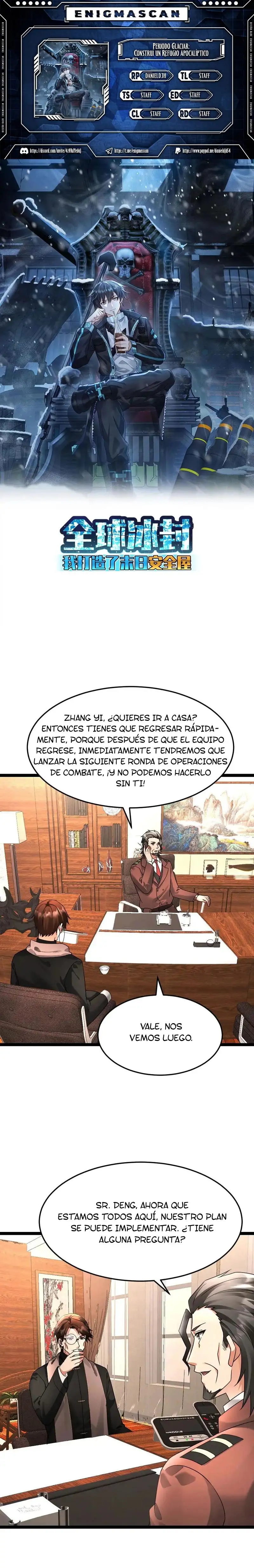 Periodo Glaciar: Construí un Refugio Apocalíptico capítulo 588, página 1