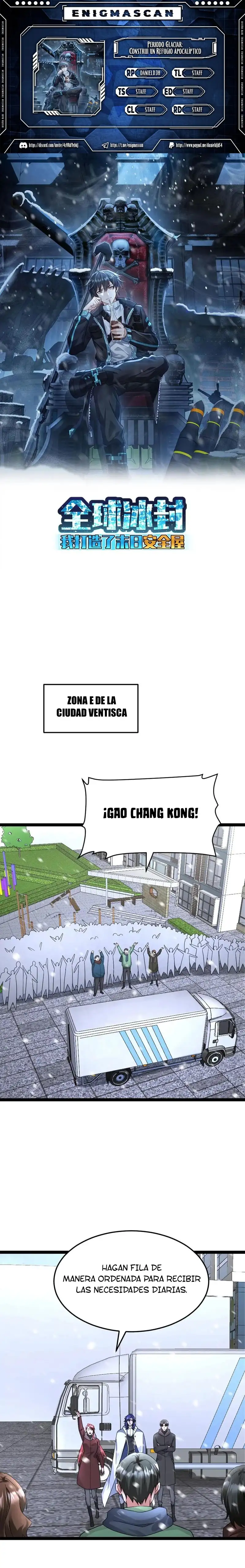 Periodo Glaciar: Construí un Refugio Apocalíptico capítulo 592, página 1