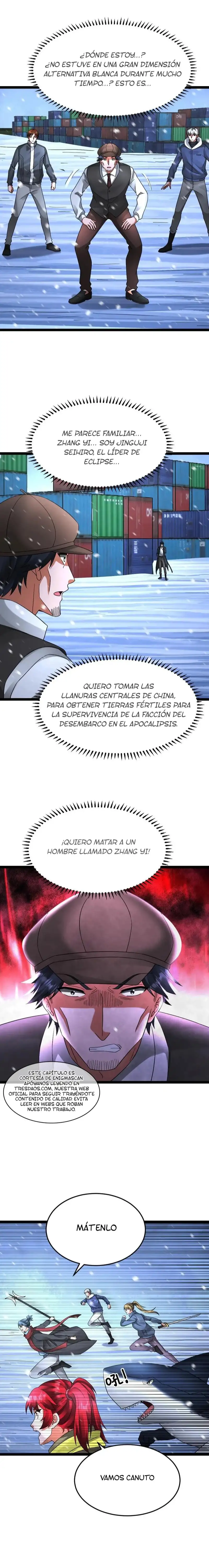 Periodo Glaciar: Construí un Refugio Apocalíptico capítulo 629, página 6