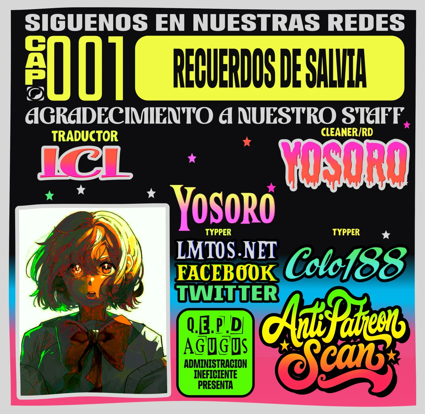 Recuerdos de salvia capítulo 1, página 1