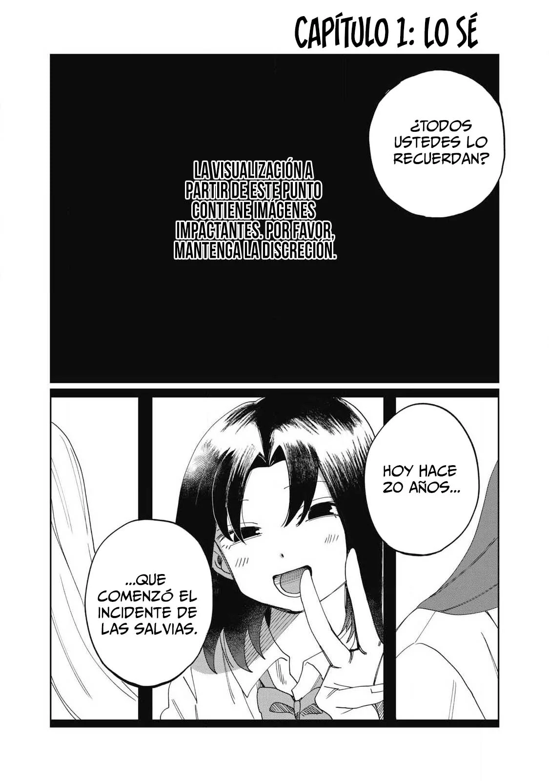 Recuerdos de salvia capítulo 1, página 5