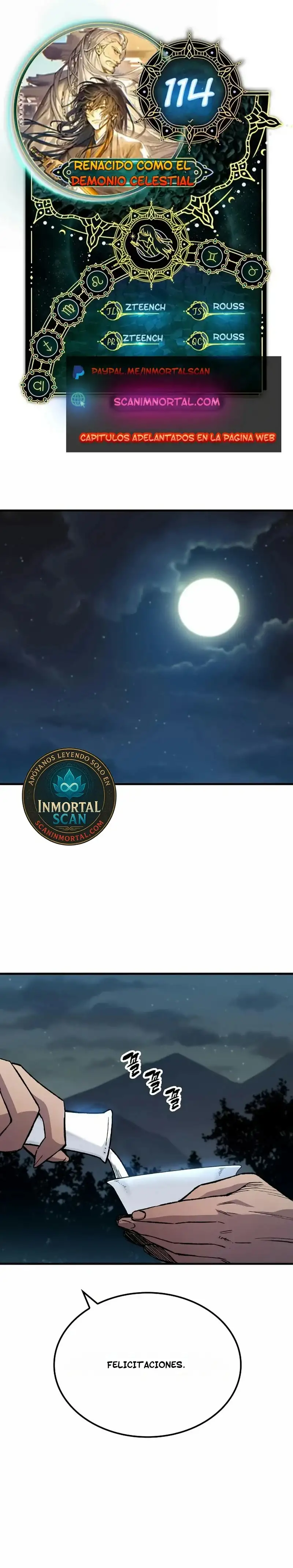 Renací como el Demonio Celestial capítulo 114, página 1