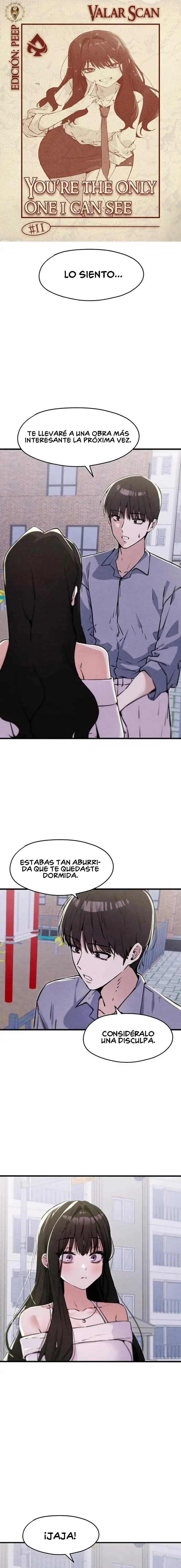 Solo te puedo ver a ti capítulo 11, página 1
