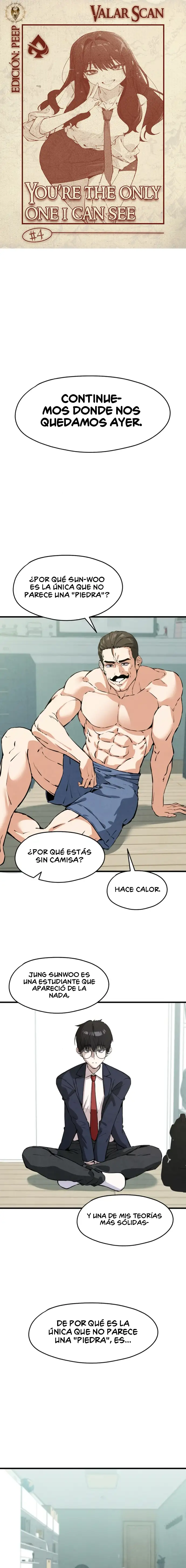 Solo te puedo ver a ti capítulo 4, página 1