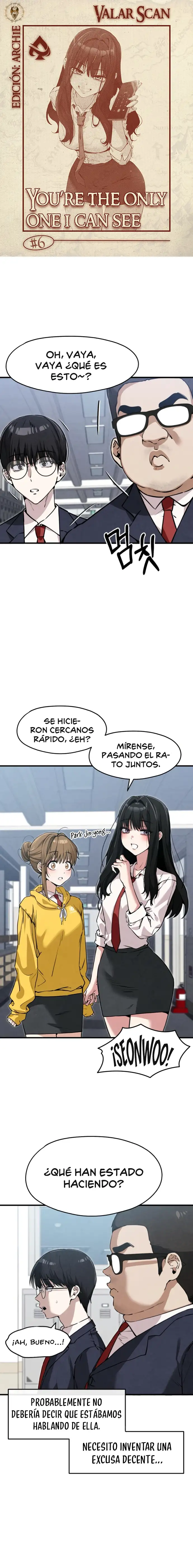 Solo te puedo ver a ti capítulo 6, página 1