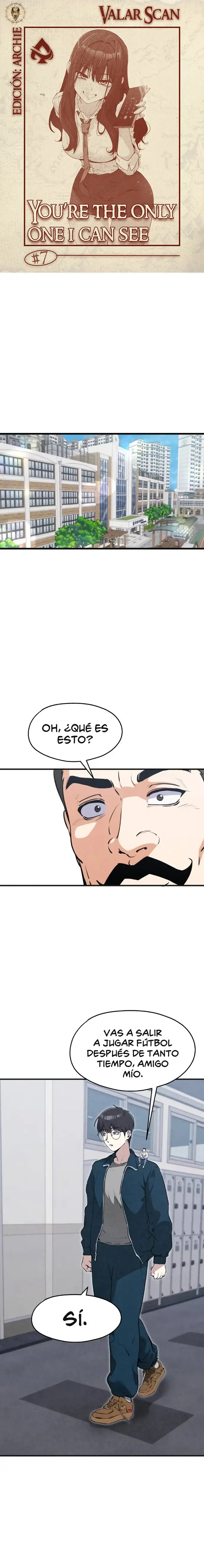 Solo te puedo ver a ti capítulo 7, página 1