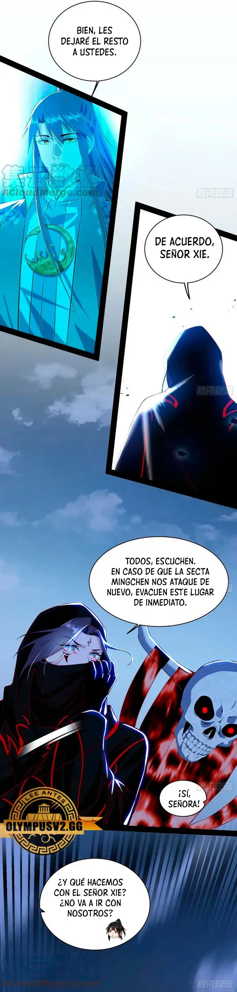 Soy un Dios Maligno capítulo 322.1, página 9