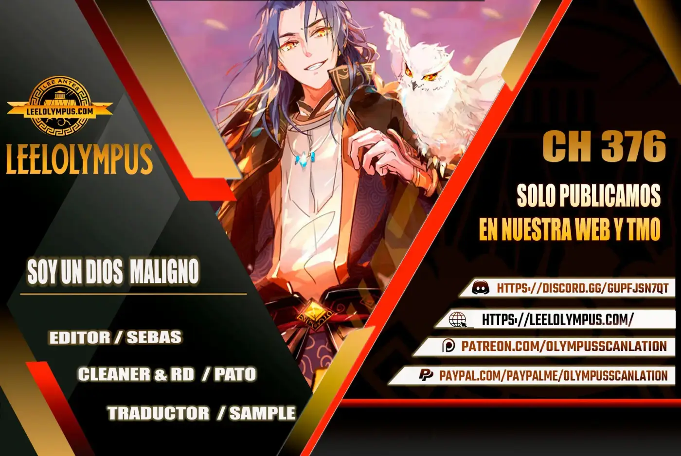 Soy un Dios Maligno capítulo 376, página 1